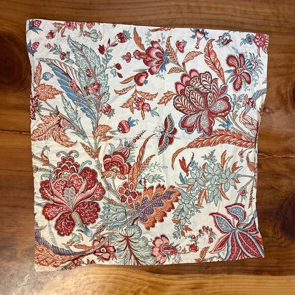 Pottery Barn Dierder Lot of 3 Pillow Shams Palampore Cotton  Floral Euro PP7 - Picture 2 of 13